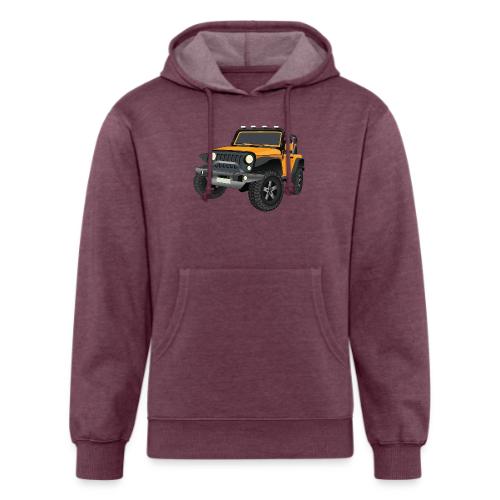 Wrangler 4x4 Yellow - Unisex Organic Hoodie