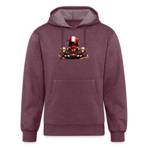 Carcadelogoracerback - Unisex Organic Hoodie