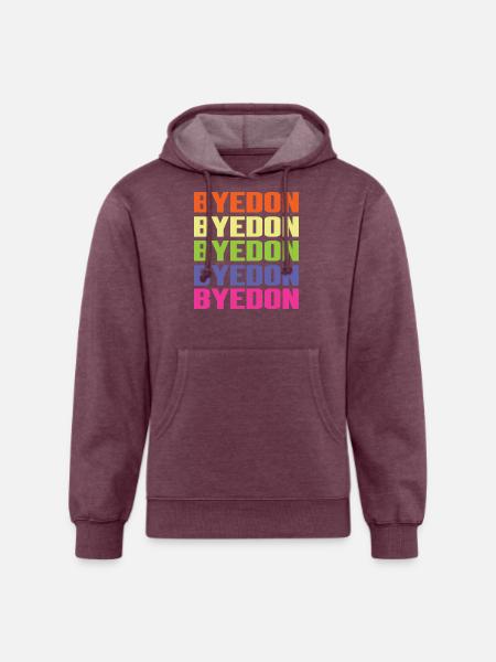 1 - Unisex Organic Hoodie - heather burgundy