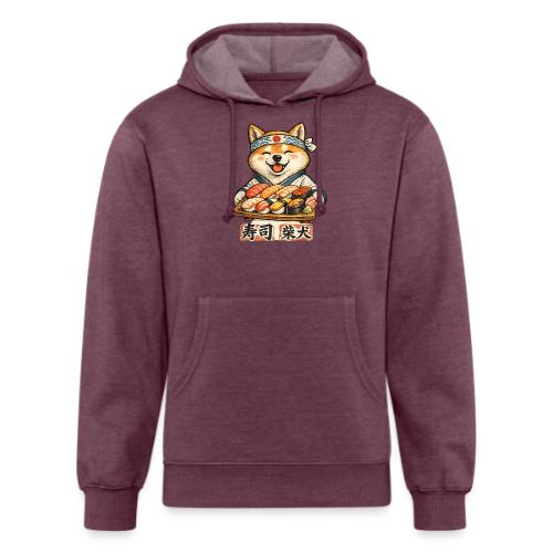 Funny Shiba Inu Sushi Kawaii Dog Tee - Unisex Organic Hoodie
