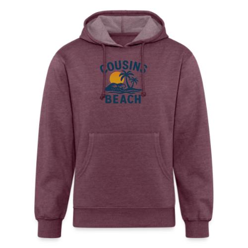 cousins beach t shirt - Unisex Organic Hoodie