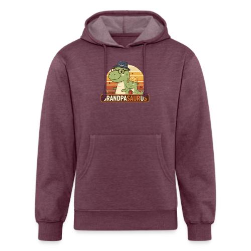 GrandpaSaurus Sunset Duo - Unisex Organic Hoodie