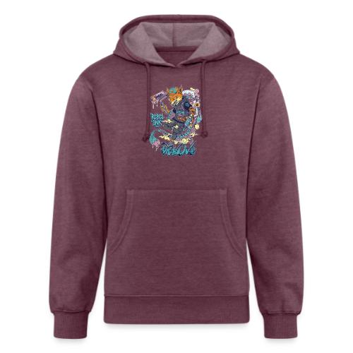Kitsune Street Rebel - Unisex Organic Hoodie
