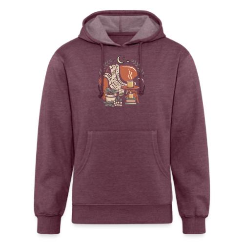 Moonlit Cozy Night Recliner - Unisex Organic Hoodie