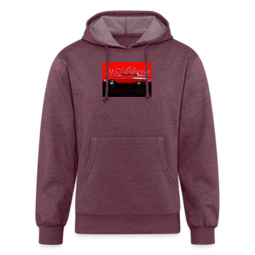 57 Chevy wallpaper - Unisex Organic Hoodie