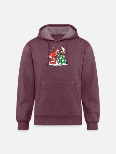 Surprise - Unisex Organic Hoodie - heather burgundy