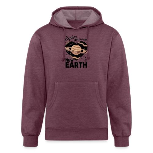 Explore Kepler-452b – New Earth Adventure - Unisex Organic Hoodie