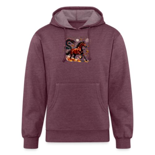 Year of the Horse Victory T Shirt, Lunar New Year - Unisex Organic Hoodie
