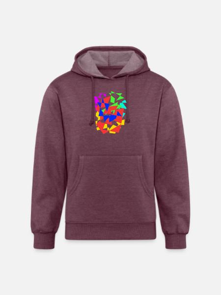 export1657417377665 - Unisex Organic Hoodie - heather burgundy