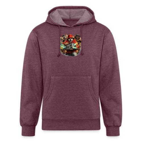 Urban Beat Dog Heroes - Unisex Organic Hoodie