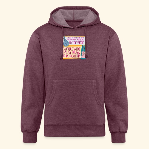 Play Music on the Porch Day 2023 - Unisex Organic Hoodie