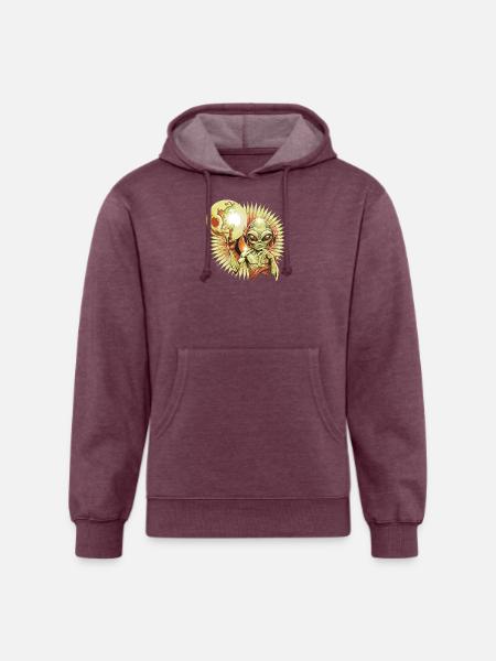 IlluminET20 - Unisex Organic Hoodie - heather burgundy