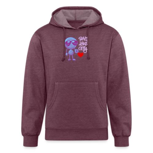 Smoon City 19 Salt Lake City - Unisex Organic Hoodie