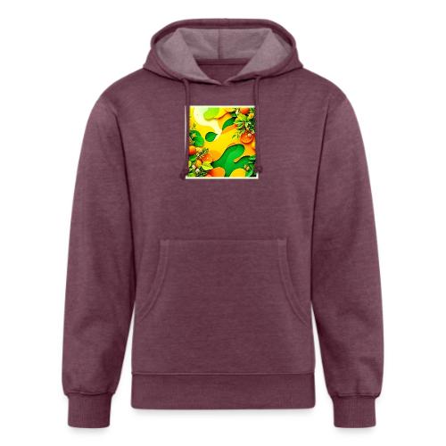 Fresh Citrus Summer Vibes Art - Unisex Organic Hoodie