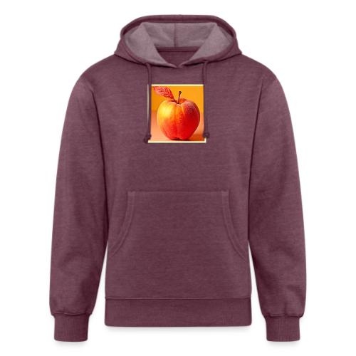 Golden Peach Perfection Design - Unisex Organic Hoodie