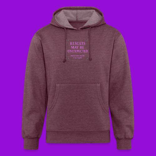 Results - Neon Purple - Unisex Organic Hoodie