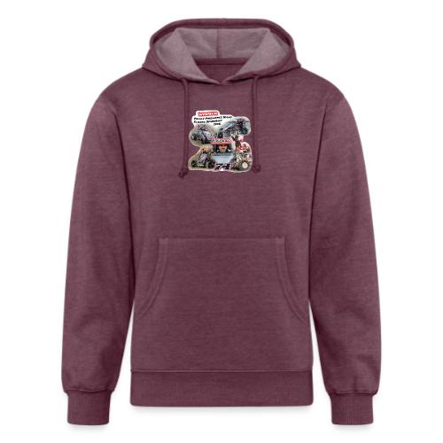 Luke Hall - Eldora Speedway FFN#1 Design 1 - Unisex Organic Hoodie