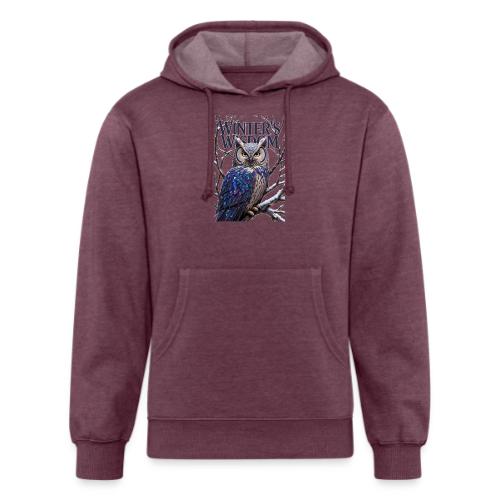 Crystalized Forest Owl T-Shirt - Unisex Organic Hoodie