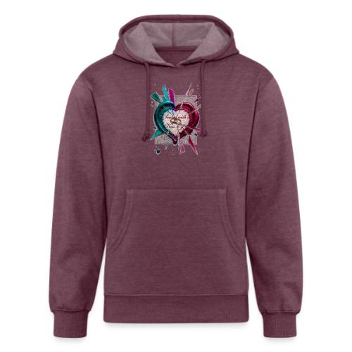 Sealed with a Kiss-Off T-Shirt - Unisex Organic Hoodie