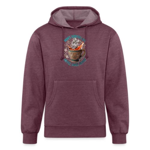 Mom's Survival Kit Tee | Coffee Chaos - Unisex Organic Hoodie