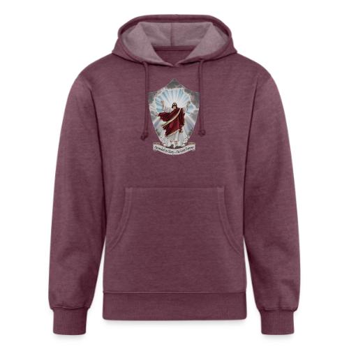Easter Ascended in Glory T Shirt,Resurrection Gift - Unisex Organic Hoodie