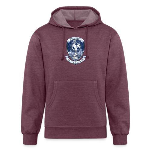 Iconic North London Soccer Emblem Art Print - Unisex Organic Hoodie