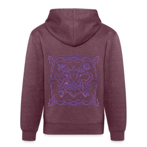 Revelation Lamb Purple - Unisex Organic Hoodie