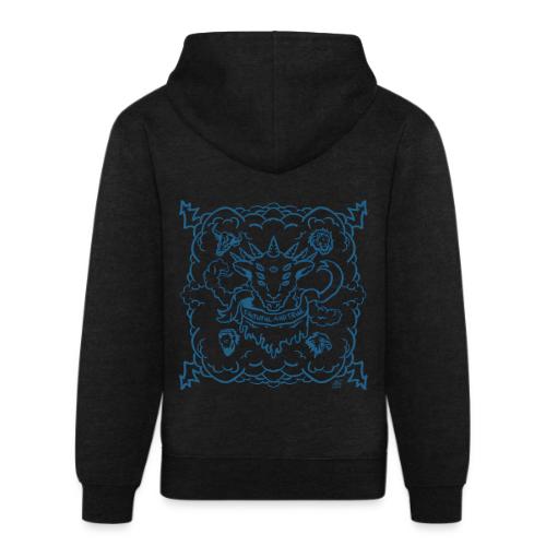Revelation Lamb Blue - Unisex Organic Hoodie