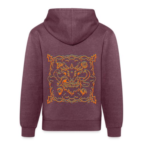 Revelation Lamb Orange - Unisex Organic Hoodie