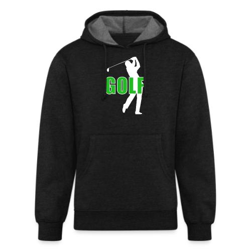 Golf: Classic Golf Motion - Unisex Organic Hoodie