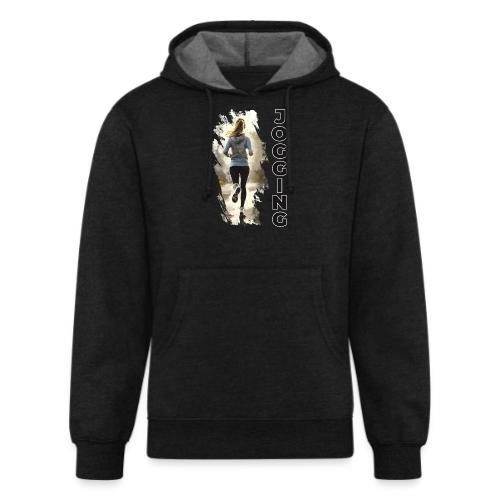 Jogging: Run into Motion - Unisex Organic Hoodie