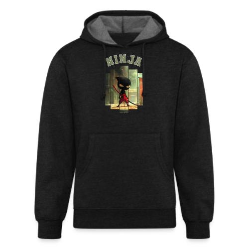 Cute Ninja Attack - Unisex Organic Hoodie