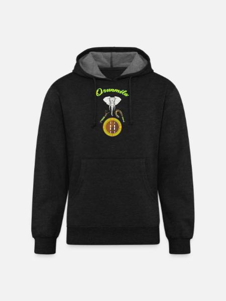 oddi meyi - Unisex Organic Hoodie - charcoal grey