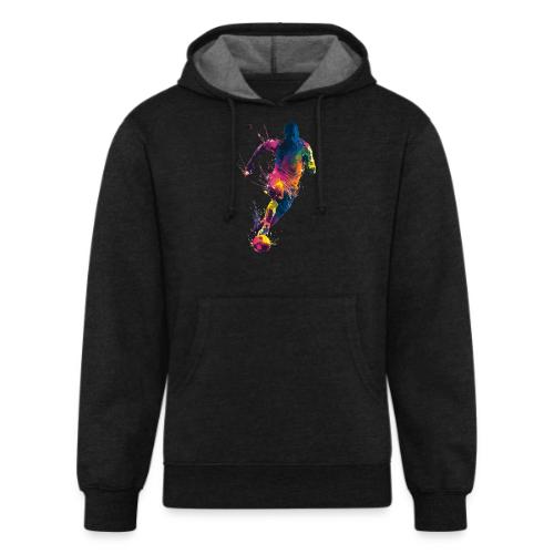 Soccer: Kick of Colors - Unisex Organic Hoodie