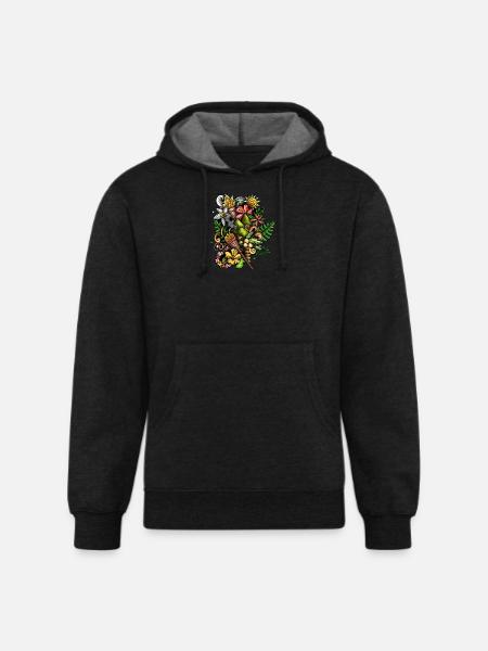Lunar Dreamcatcher - Unisex Organic Hoodie - charcoal grey