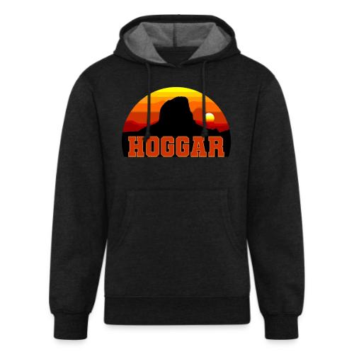 Algeria: Hoggar Desert Horizon - Unisex Organic Hoodie