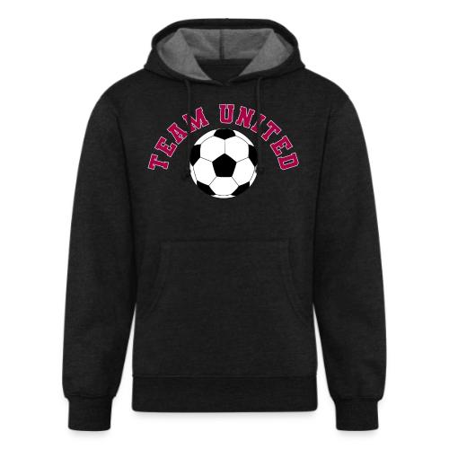 Team United Soccer Ball Sports Design - Unisex Organic Hoodie