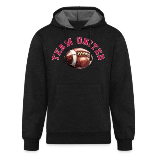Team United American Football Design - Unisex Organic Hoodie
