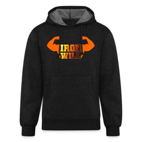 Bodybuilding: Iron Will Power - Unisex Organic Hoodie