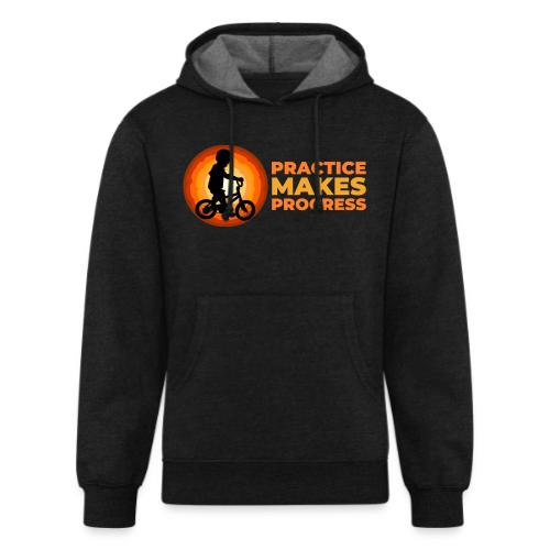Practice makes progress - Unisex Organic Hoodie