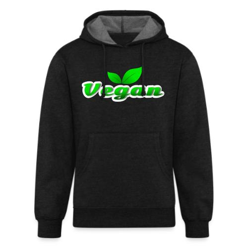Pure Vegan Leaves - Unisex Organic Hoodie