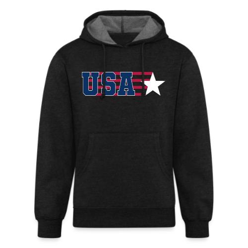 Star Stripe USA - Unisex Organic Hoodie