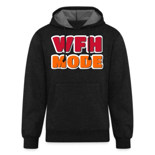 WFH Mode Remote Work Lifestyle Design - Unisex Organic Hoodie