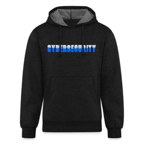 Cybersecurity Word Art Design - Unisex Organic Hoodie