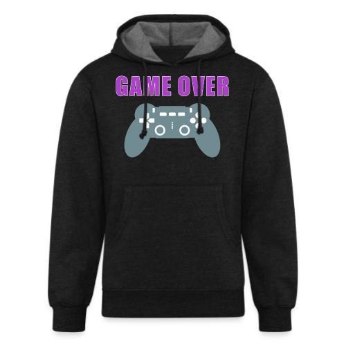 Game Over Gamer Controller Design - Unisex Organic Hoodie