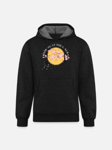 Looking at the SAKURA - Unisex Organic Hoodie - charcoal grey