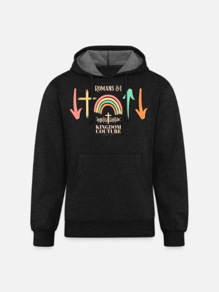 He Came, Died, Arose, Ascended, Is Coming Back - Unisex Organic Hoodie - charcoal grey