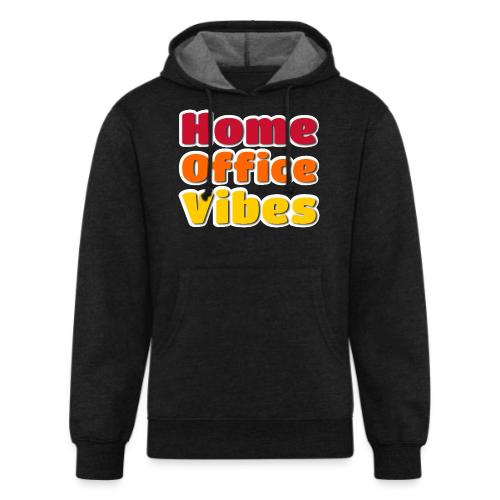 Home Office Vibes Remote Work Design - Unisex Organic Hoodie