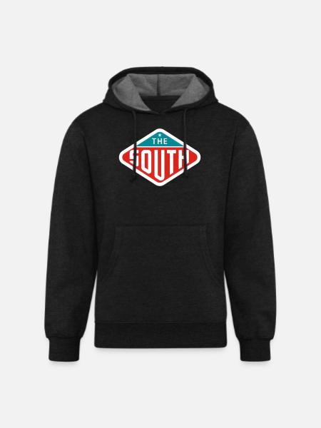 The South - Unisex Organic Hoodie - charcoal grey