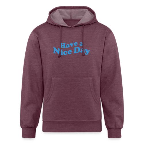 nice day - Unisex Organic Hoodie